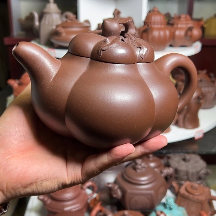 紫砂茶壶原矿大上核桃