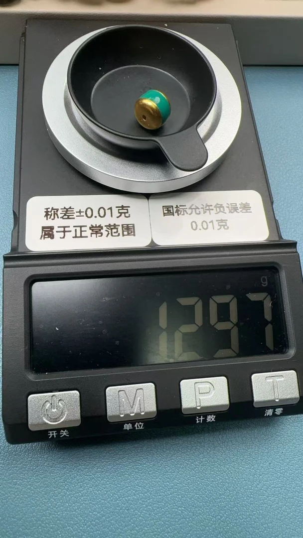 W足金黄金纯金珐琅彩
