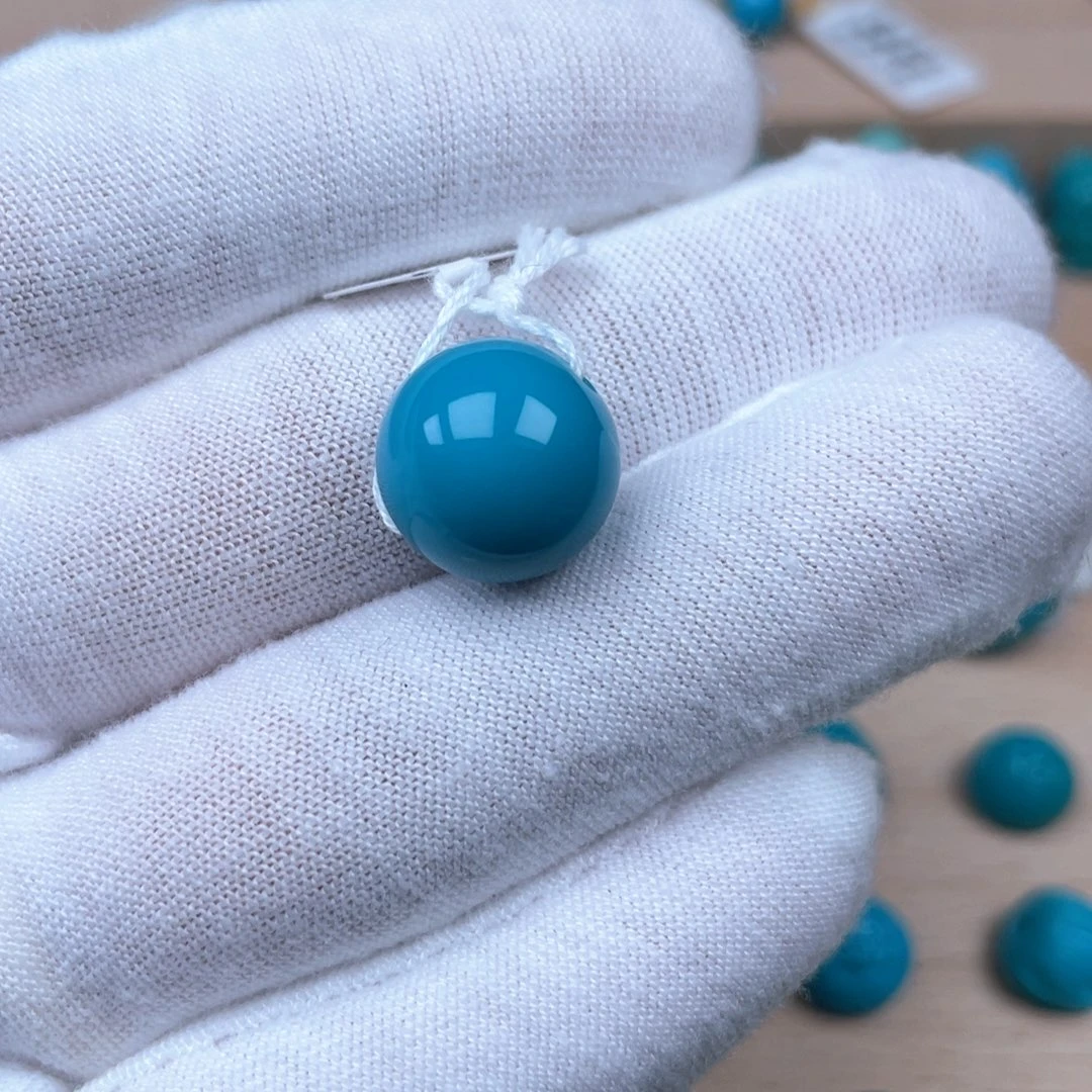 绿松石未镶嵌挂件13.1mm