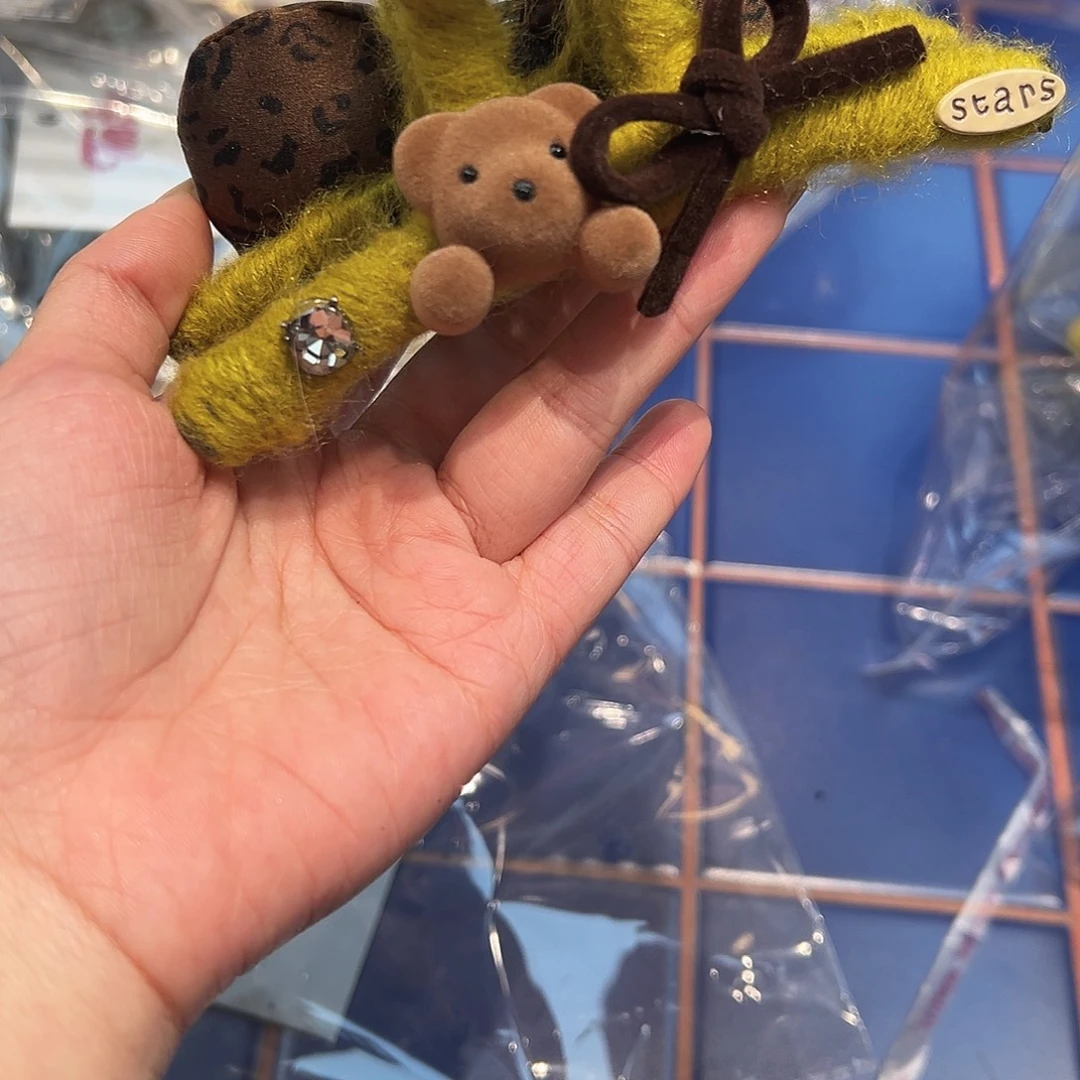 布艺铁合金绿色大抓