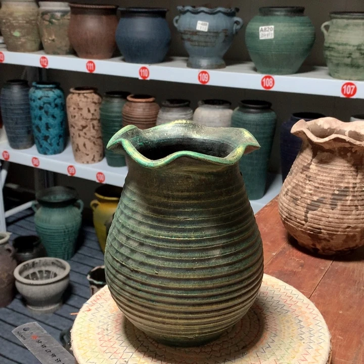 【闪购商品】粗糙盆默认打孔高19口13