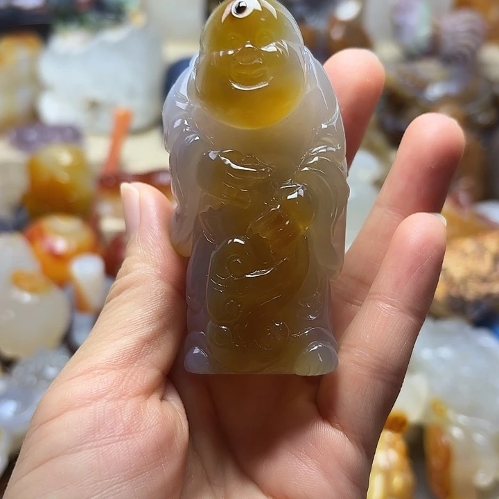 一****玛瑙/玉髓未镶嵌饰品