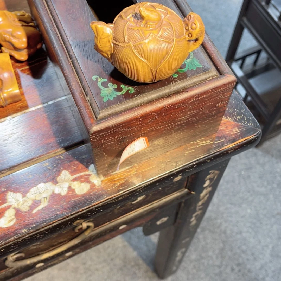 木小叶黄杨手把壶