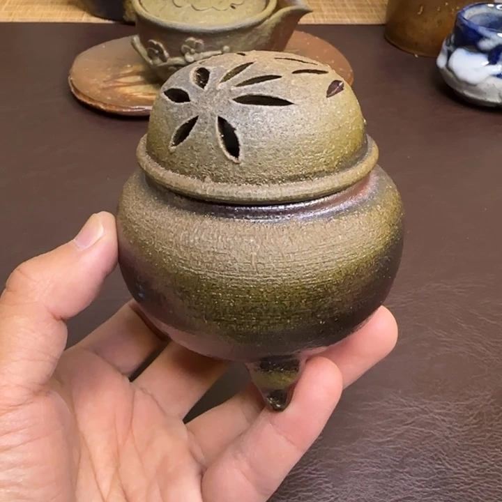 备前烧作品备前烧三好满