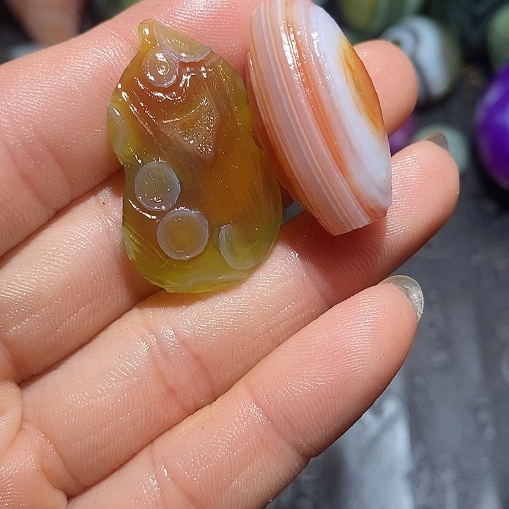 无***将玛瑙/玉髓颈饰合金