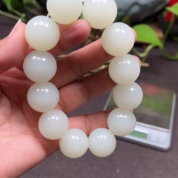和田玉（白玉）未镶嵌套链