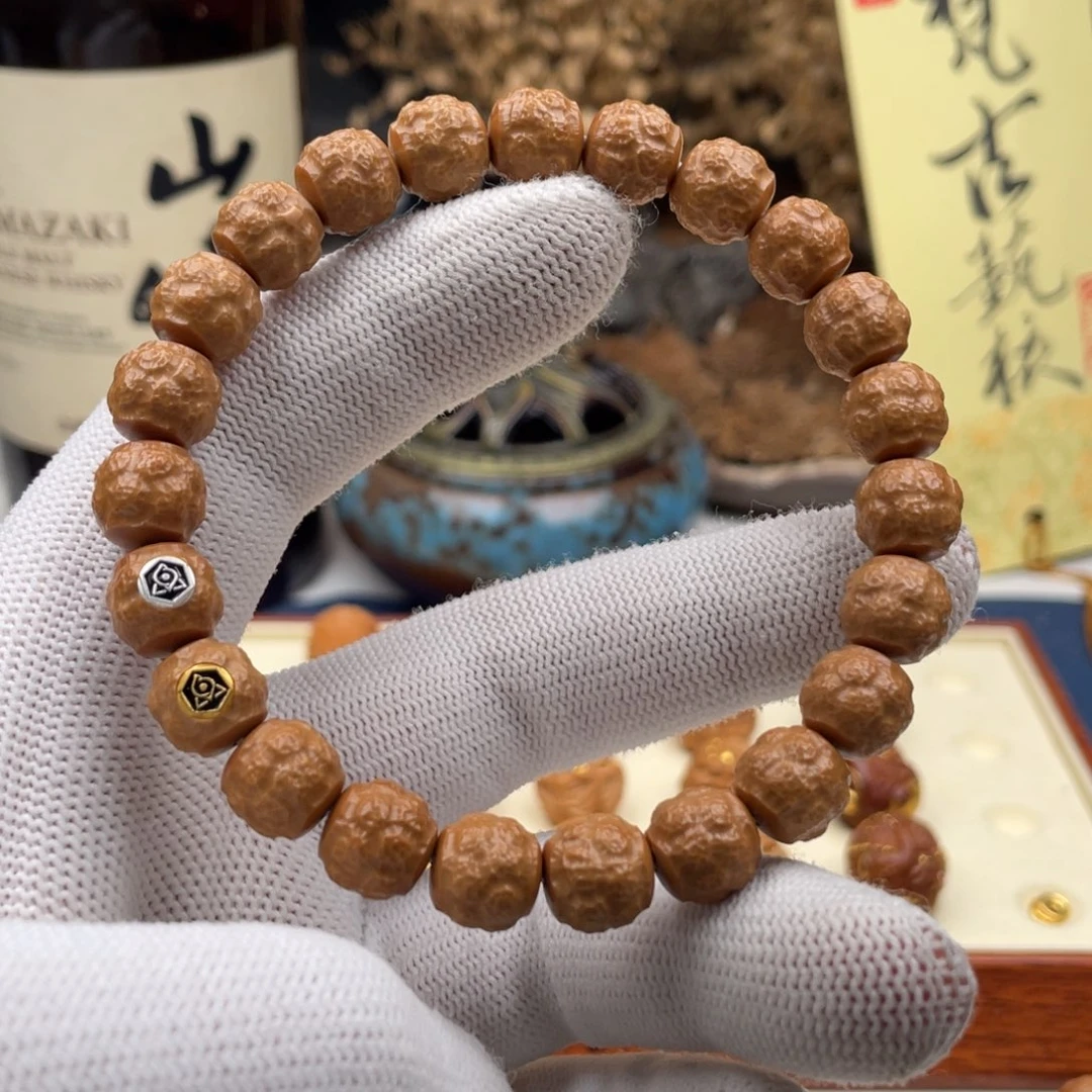 猴头核桃把件王*七猴头