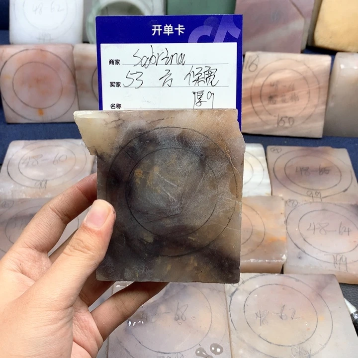 石英质玉手镯未镶嵌S****ᵧ定制手镯