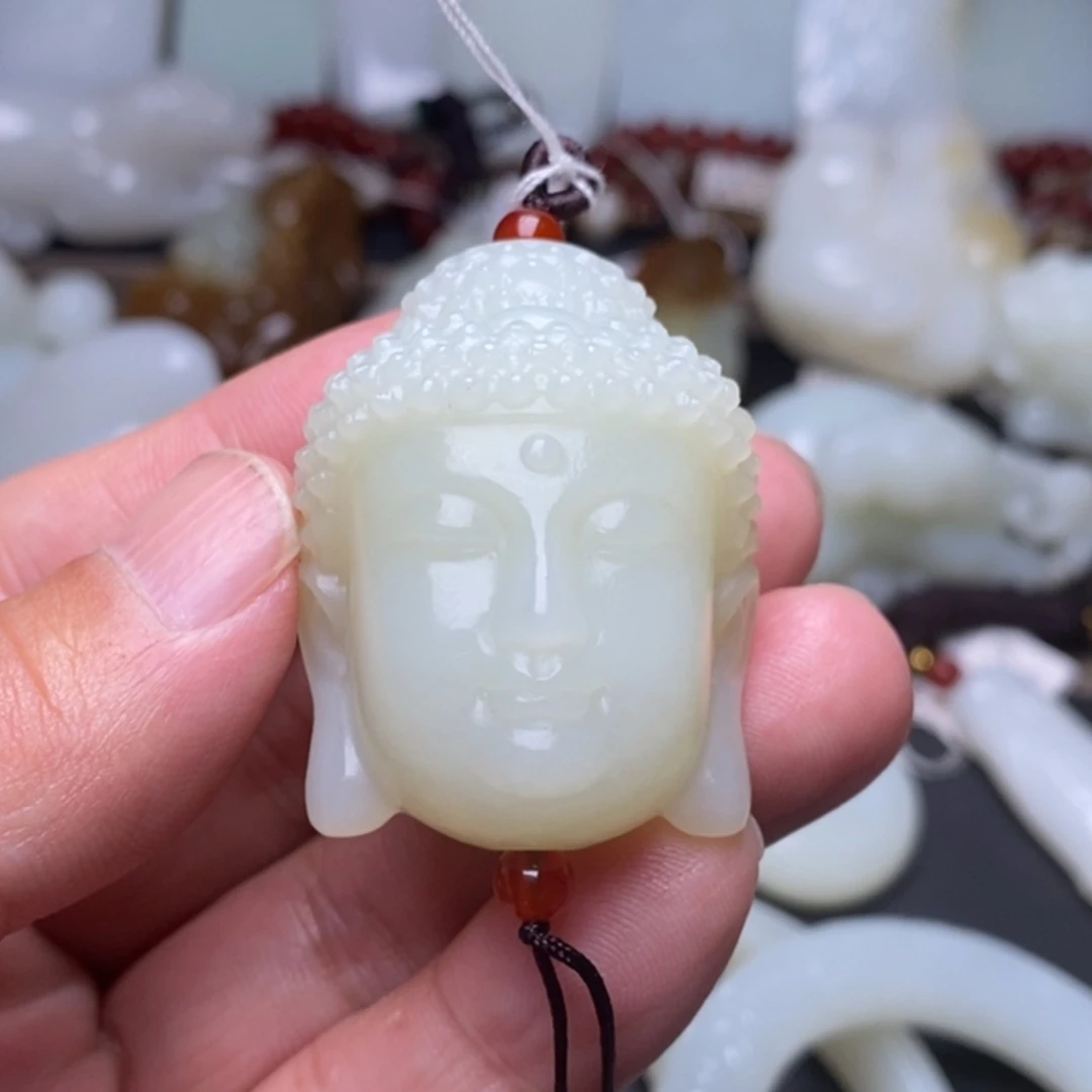 【闪购商品】颈饰未镶嵌和田玉（糖玉）