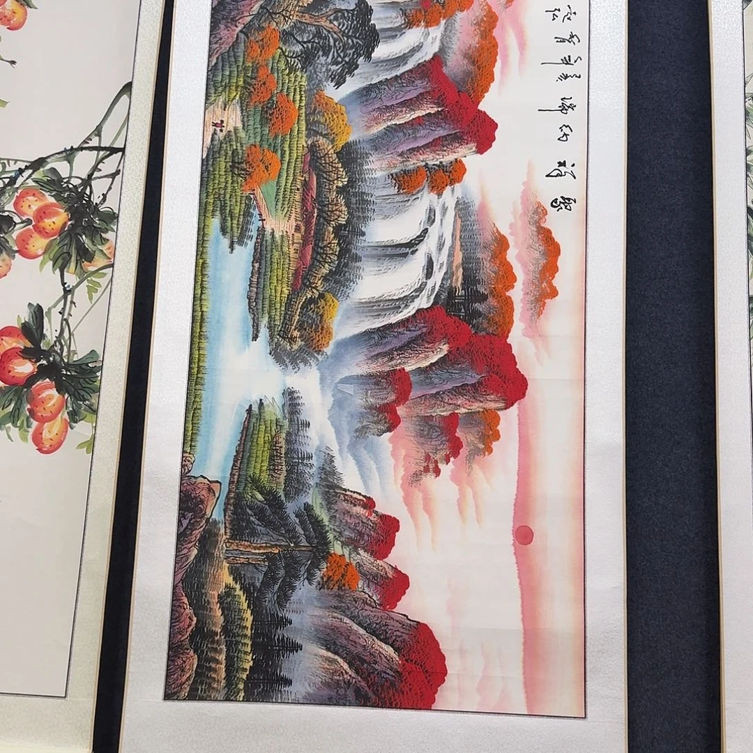 纯手绘国画作品好看