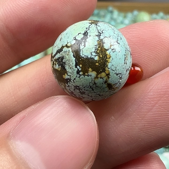 南红玛瑙配饰未镶嵌卡14.7