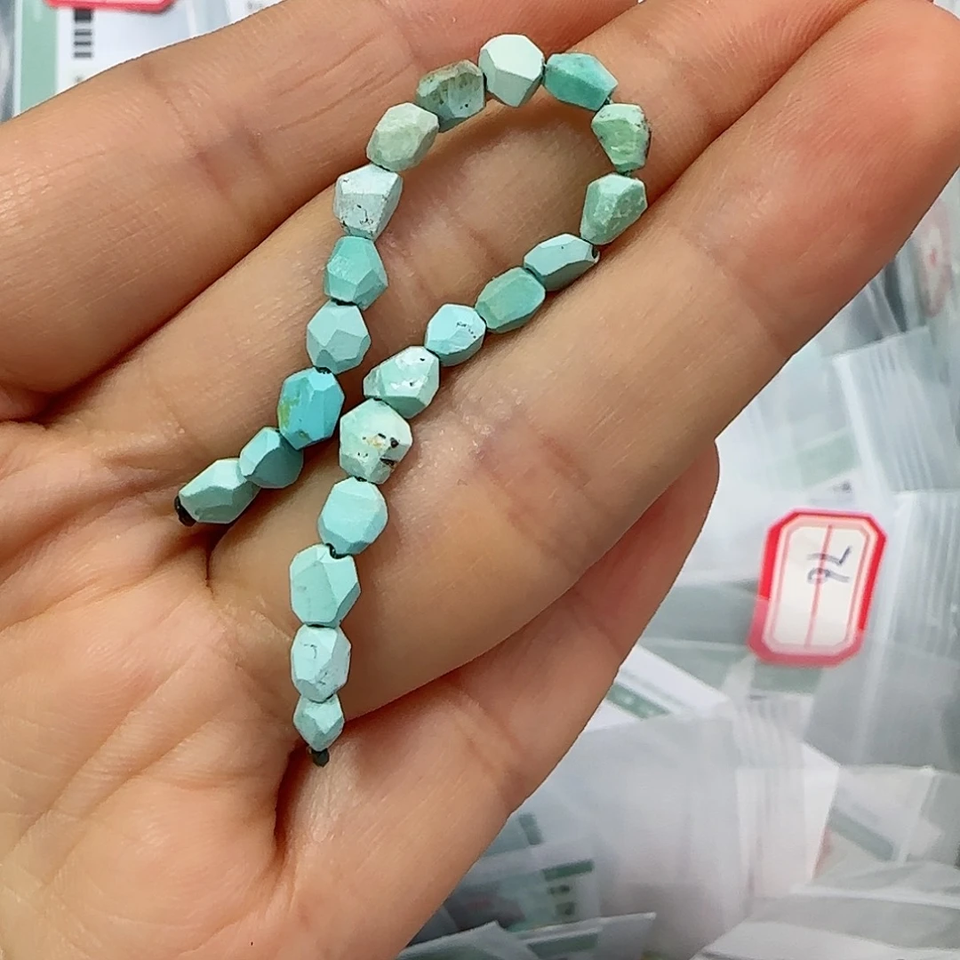 绿松石珠宝半成品未镶嵌宝****！