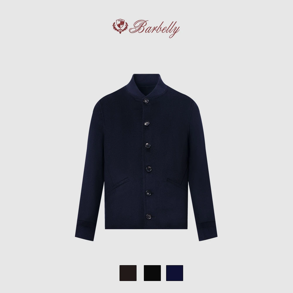 娜先生 49300Rik同款100%绵羊毛飞行员夹克 重磅800克休闲商务