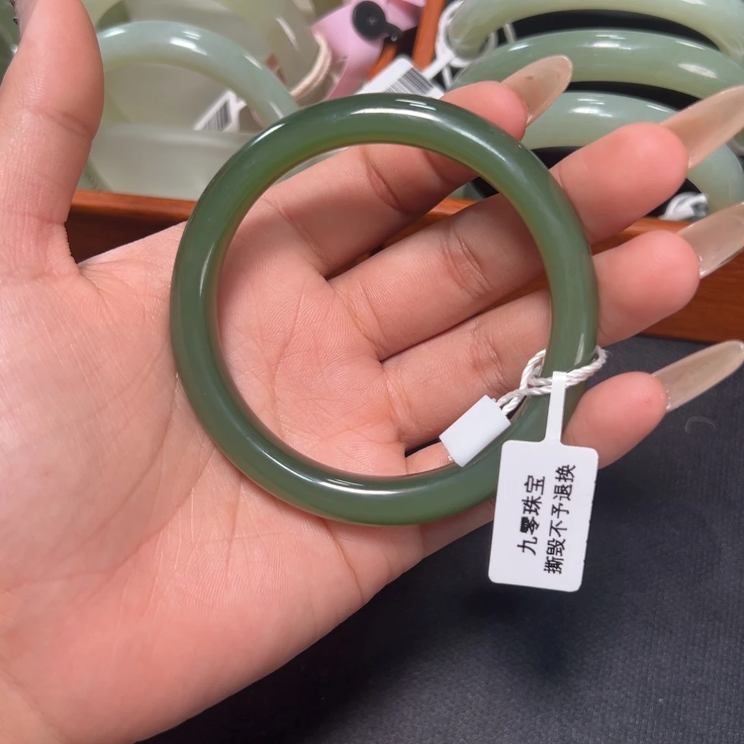 未镶嵌手镯和田玉C0057-55