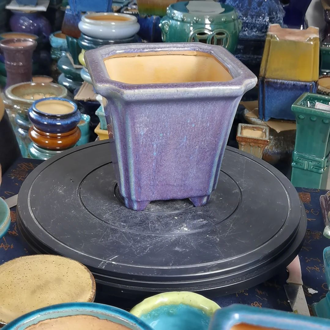 内口16深16.5石湾花盆默认微瑕