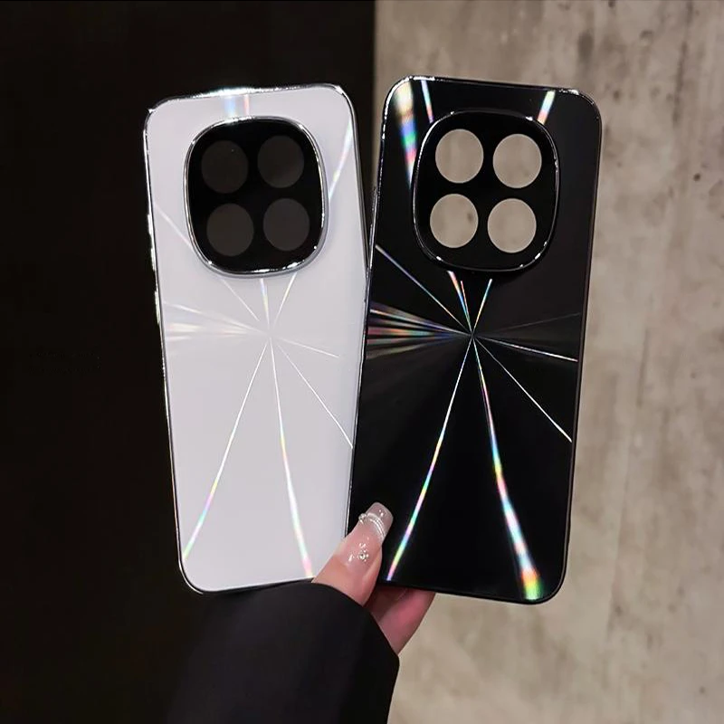 电镀镭射CD纹适用红米note15手机壳note15pro镜头保护创意防滑条