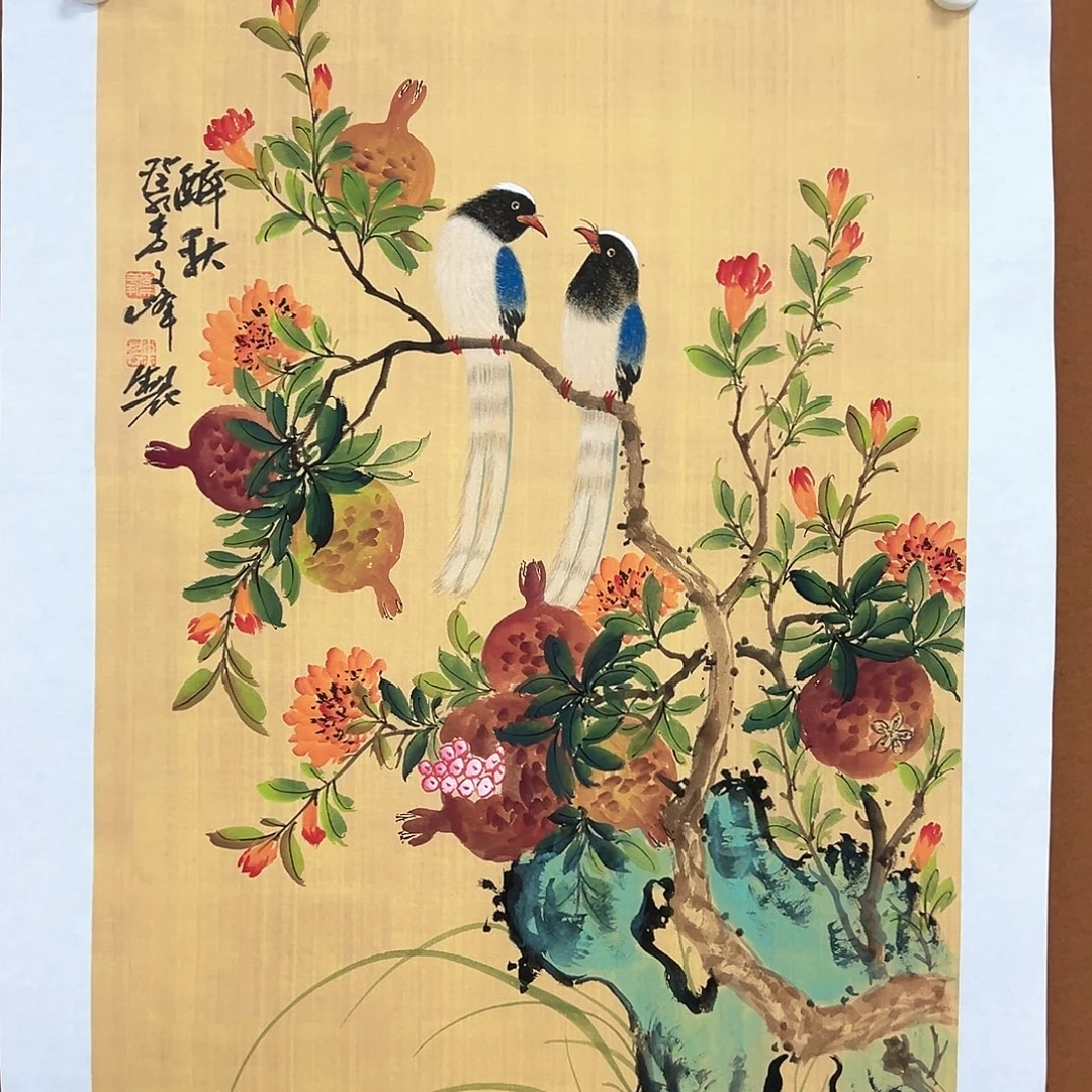 国画李文峰的画作