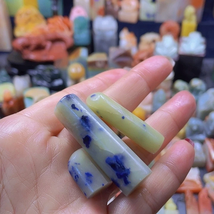 昌化石印石青田封门