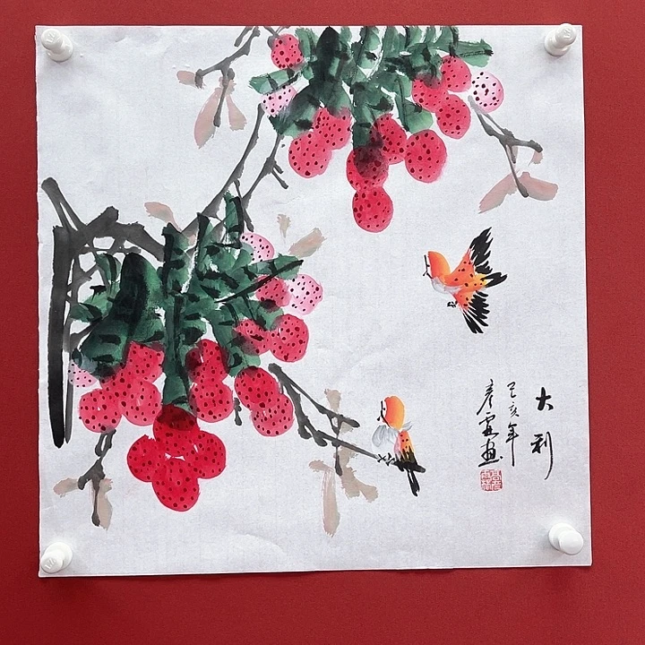 国画纯手绘作品国画