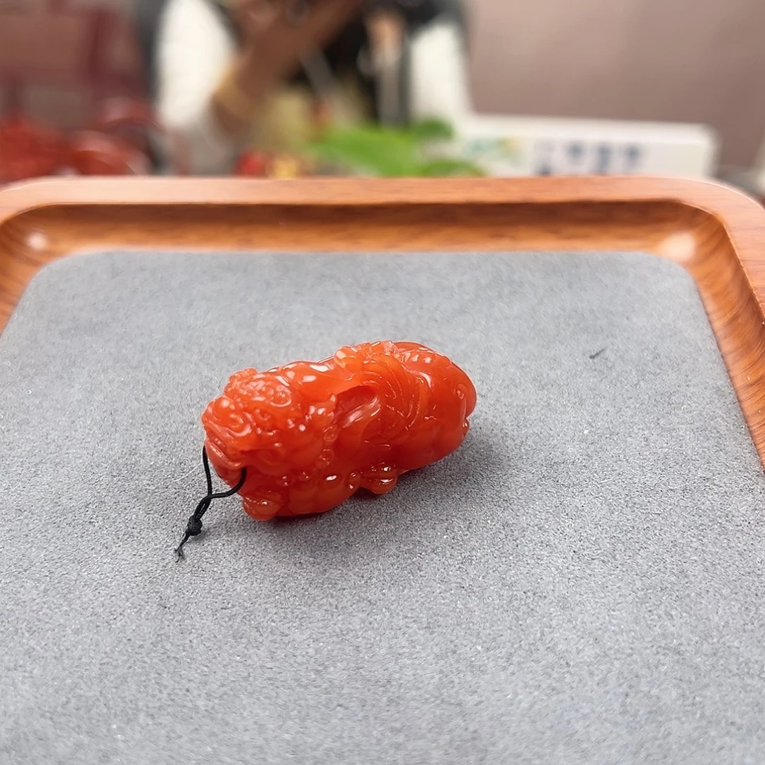 南红玛瑙未镶嵌吊坠