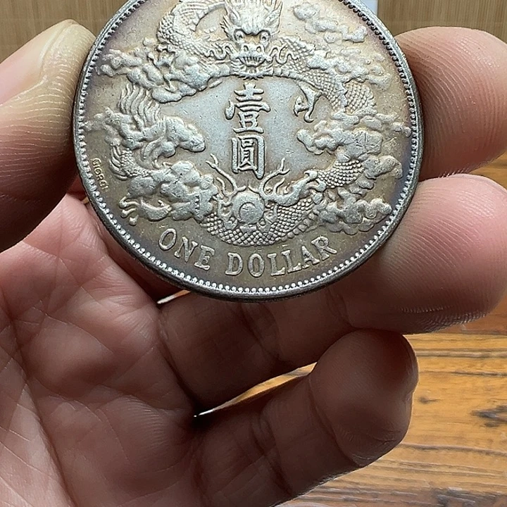 （一家臻藏）可吸翻可吹响龙洋工艺品 精选摆件