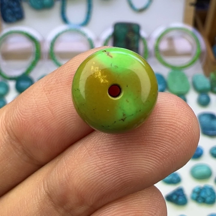 菜籽绿俏色小老型