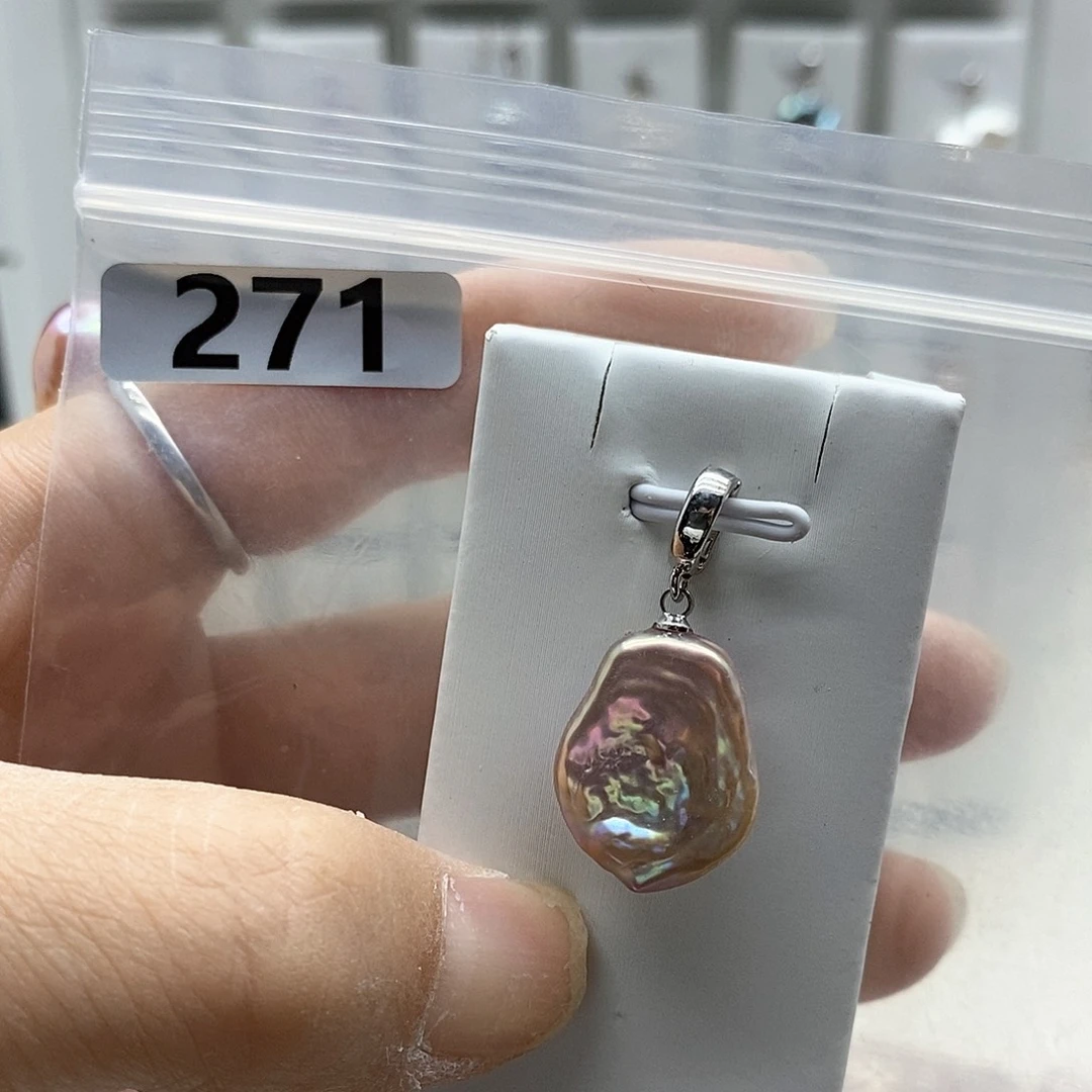 颈饰合金淡水珍珠
