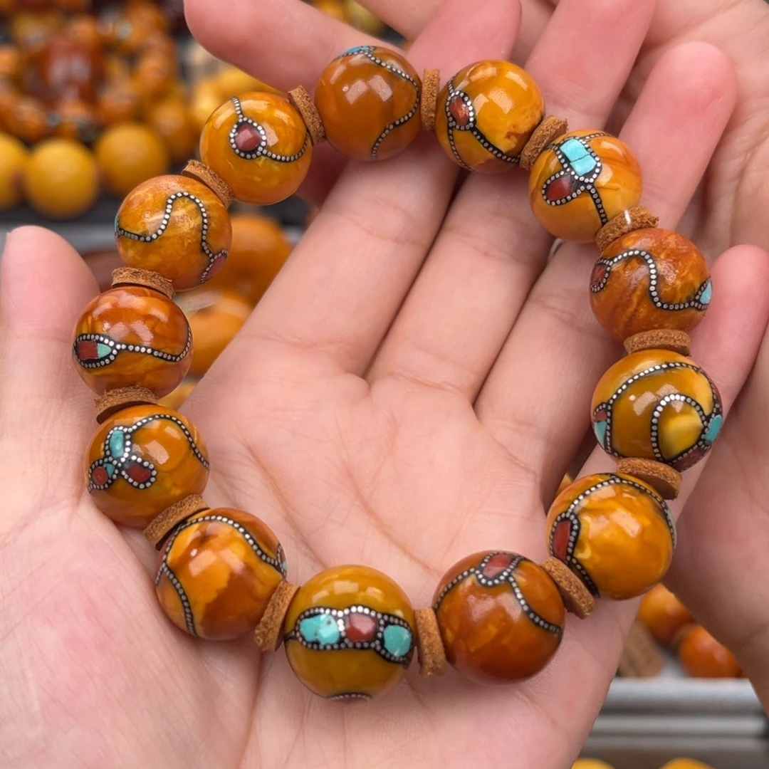 未镶嵌蜜蜡裸石蜜蜡