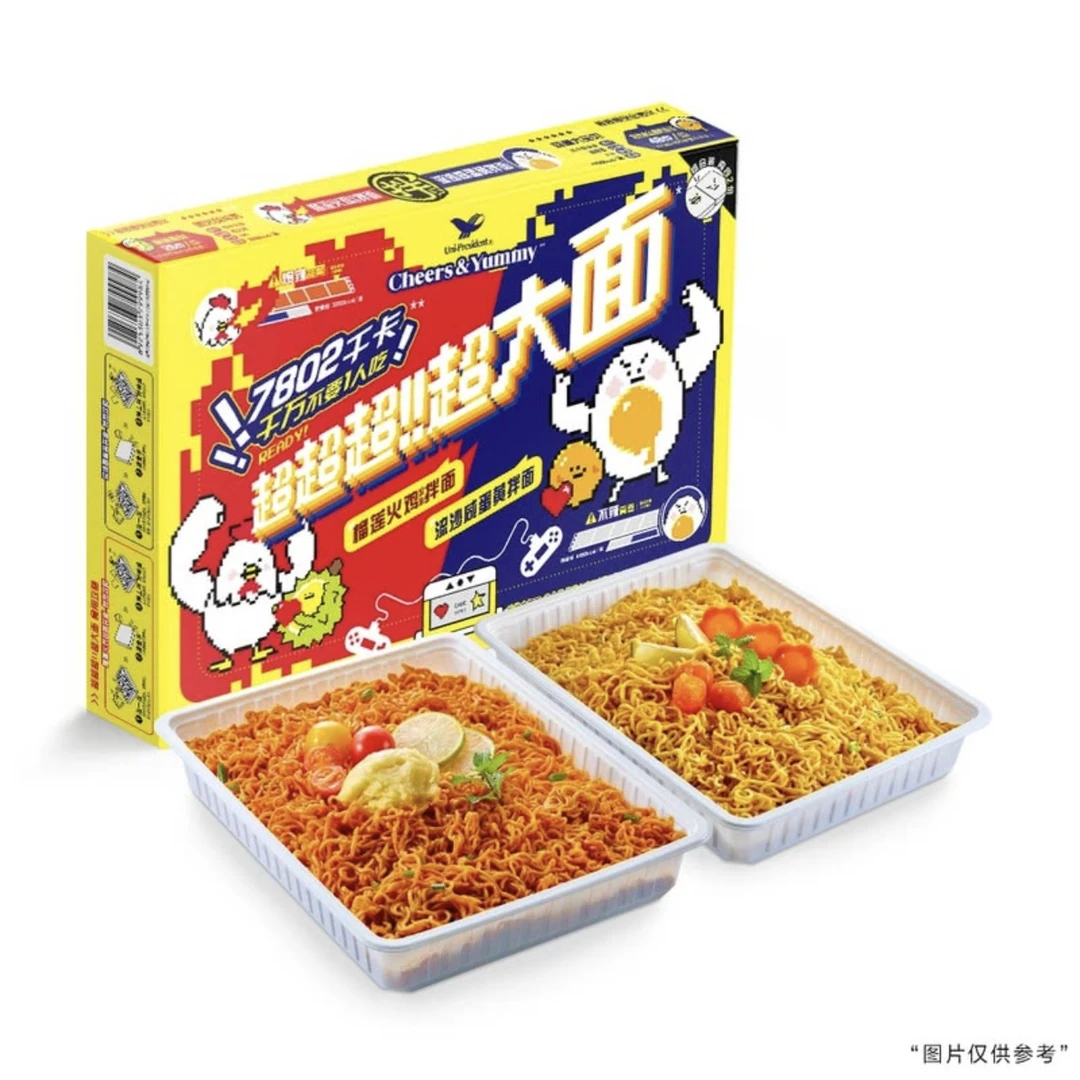 【山姆】统一（Uni-President）Cheers&Yummy超大面（榴莲火鸡风味拌面