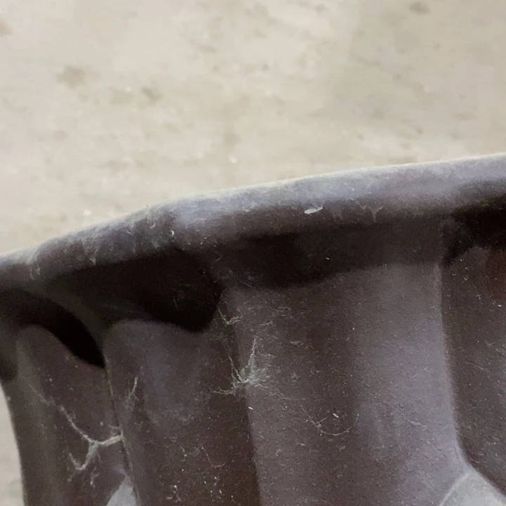 土***强紫砂花盆 福利紫泥大莲花