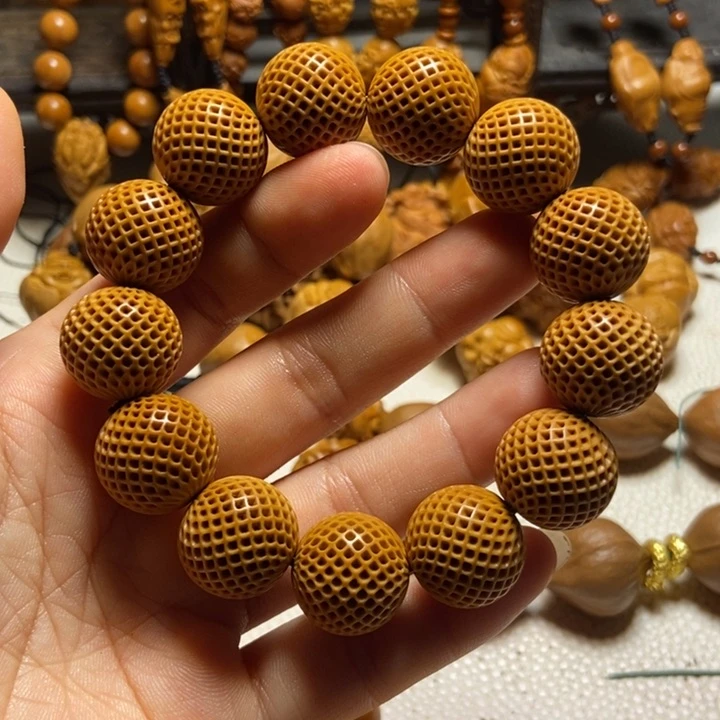 【闪购商品】橄榄核手串/手链一网情深