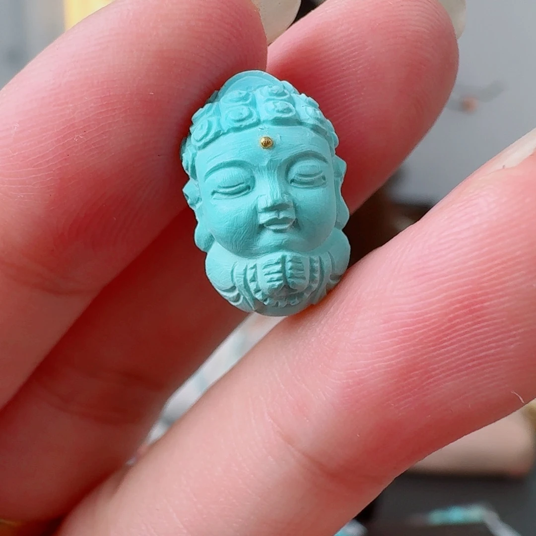 绿松石未镶嵌珠宝奇石