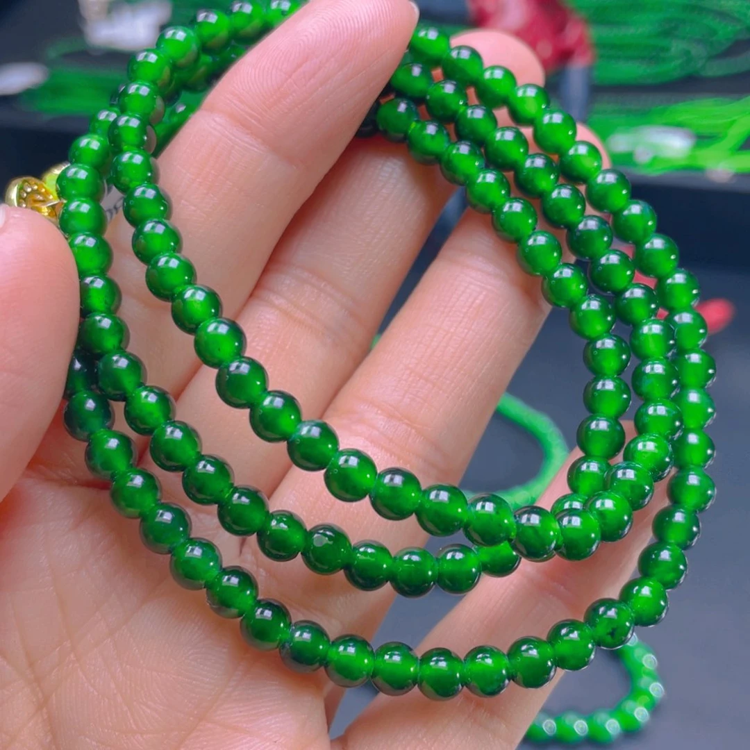 翡翠项链未镶嵌1，