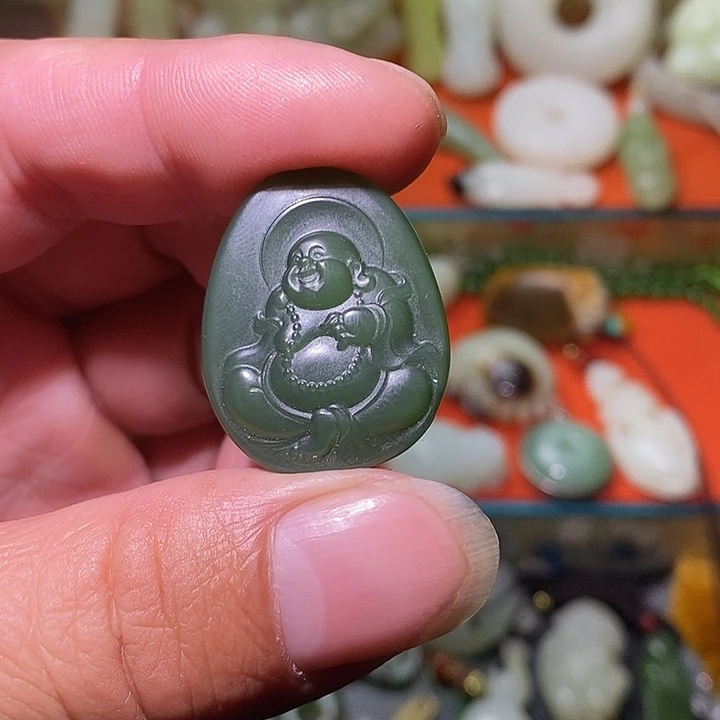 和田玉（糖玉）未镶嵌颈饰