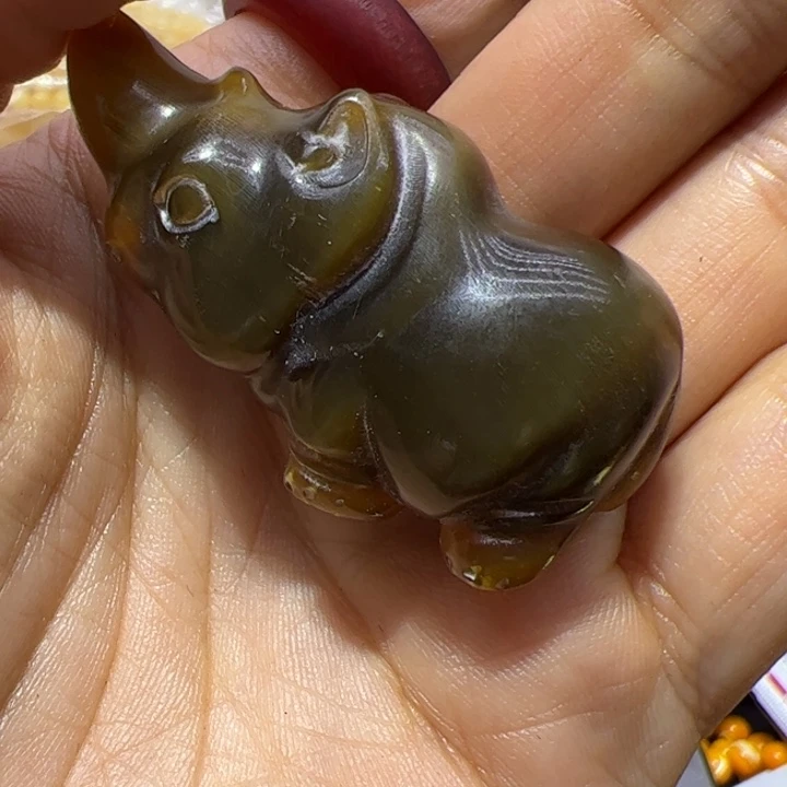 大果紫檀（缅甸花梨）射白小牛