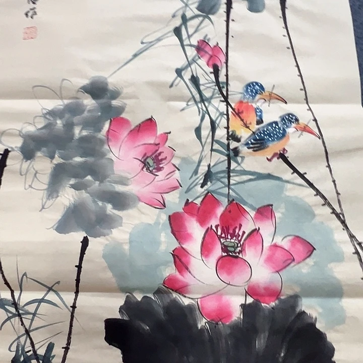 国画新年愿望希望大家身体健康快乐平安