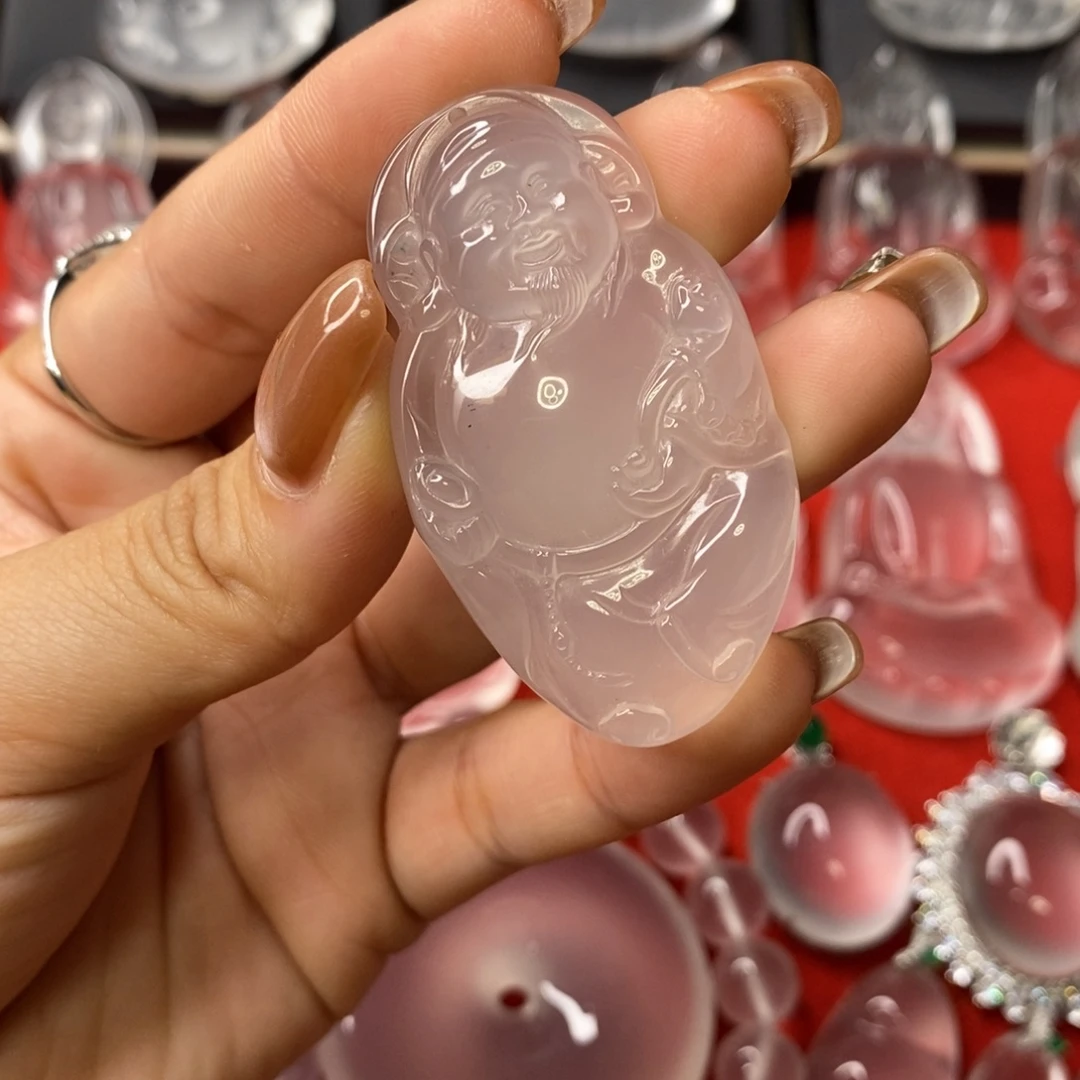 石英质玉未镶嵌吊坠