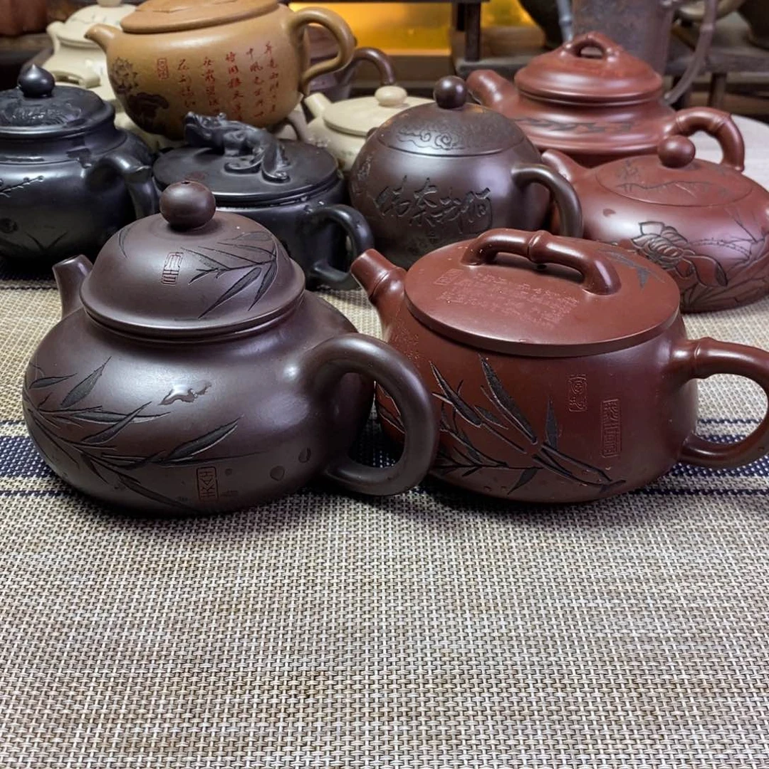 紫砂茶壶特价秒杀2只