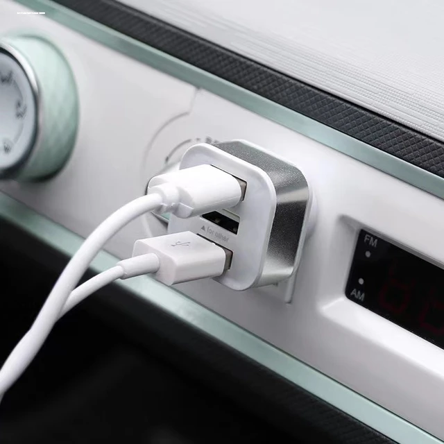 车载usb扩展器分线转换头改装听歌一拖四充电多功能接插口