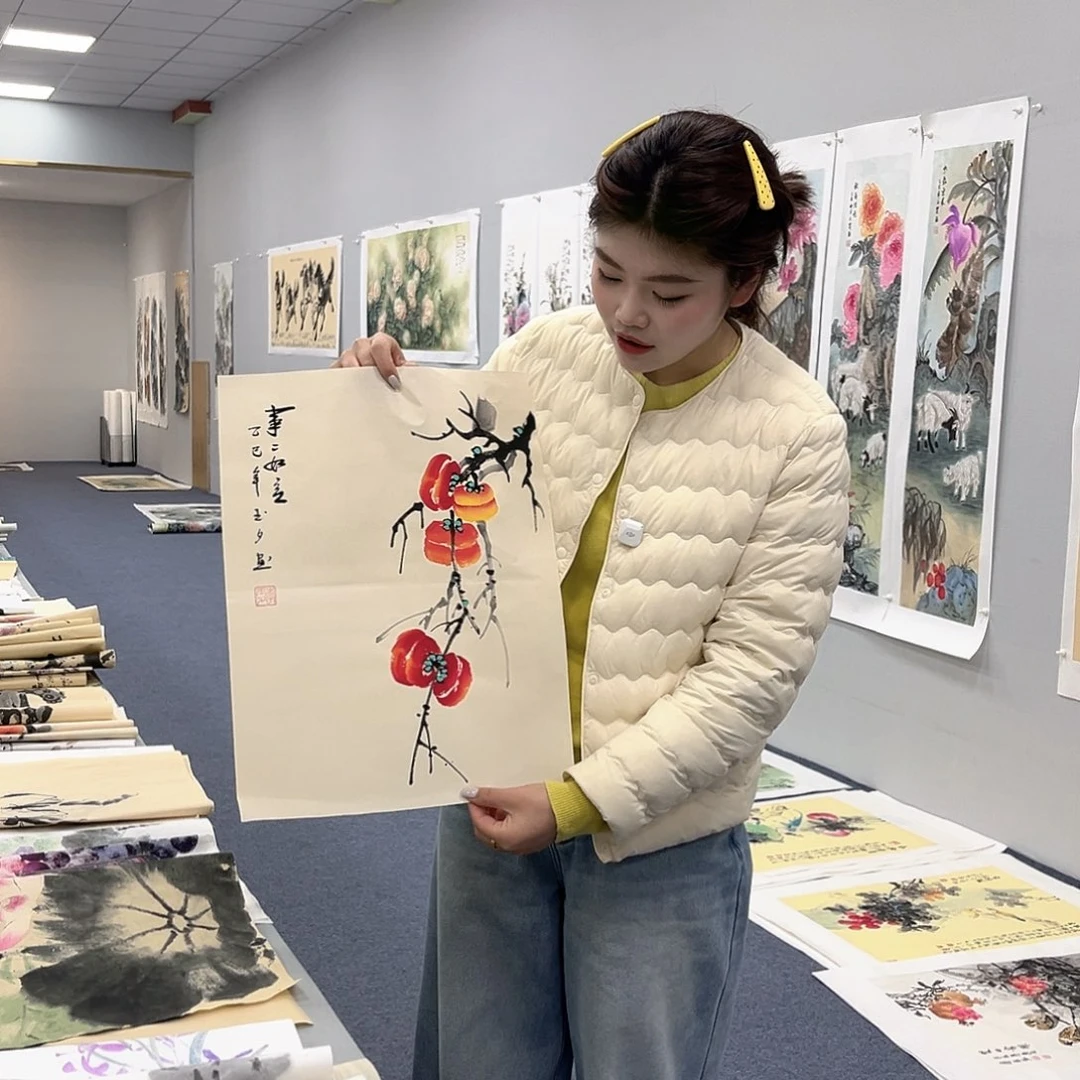 国画纯手绘字画作品