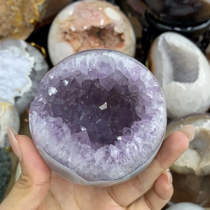 未镶嵌珠宝半成品紫晶
