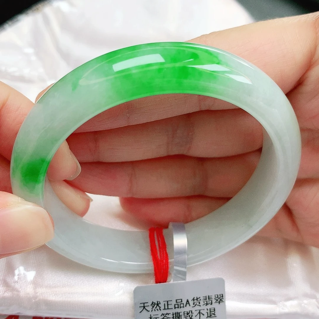 未镶嵌手镯翡翠缅甸天然A货翡翠手镯