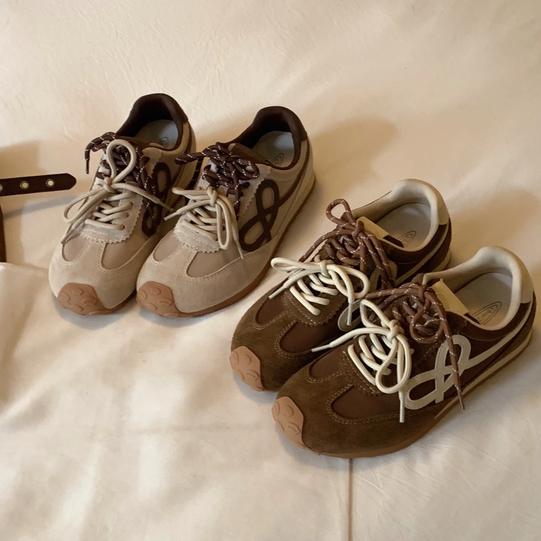 Chio2nd南风 德训鞋子女款2025新款爆款百搭运动鞋秋季女鞋阿甘鞋