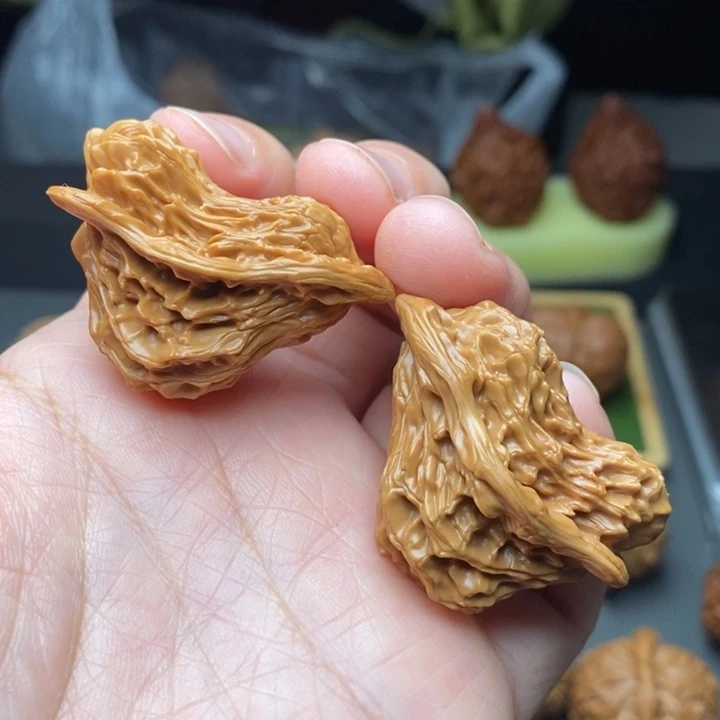 把件文玩核桃鸳鸯鸟1
