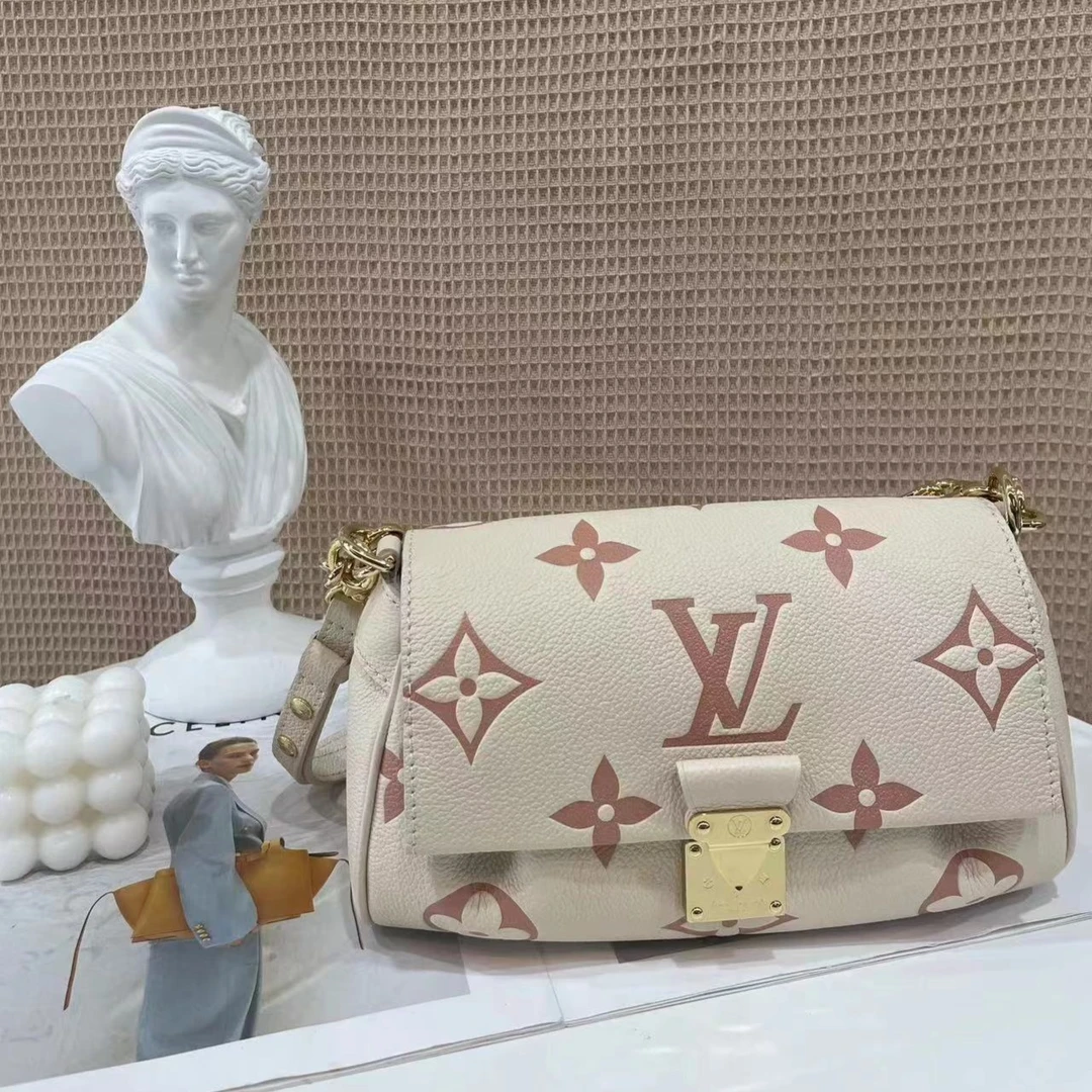 99新 LouisVuitton/路易威登 LV favorite 挚爱 草莓牛奶/严选