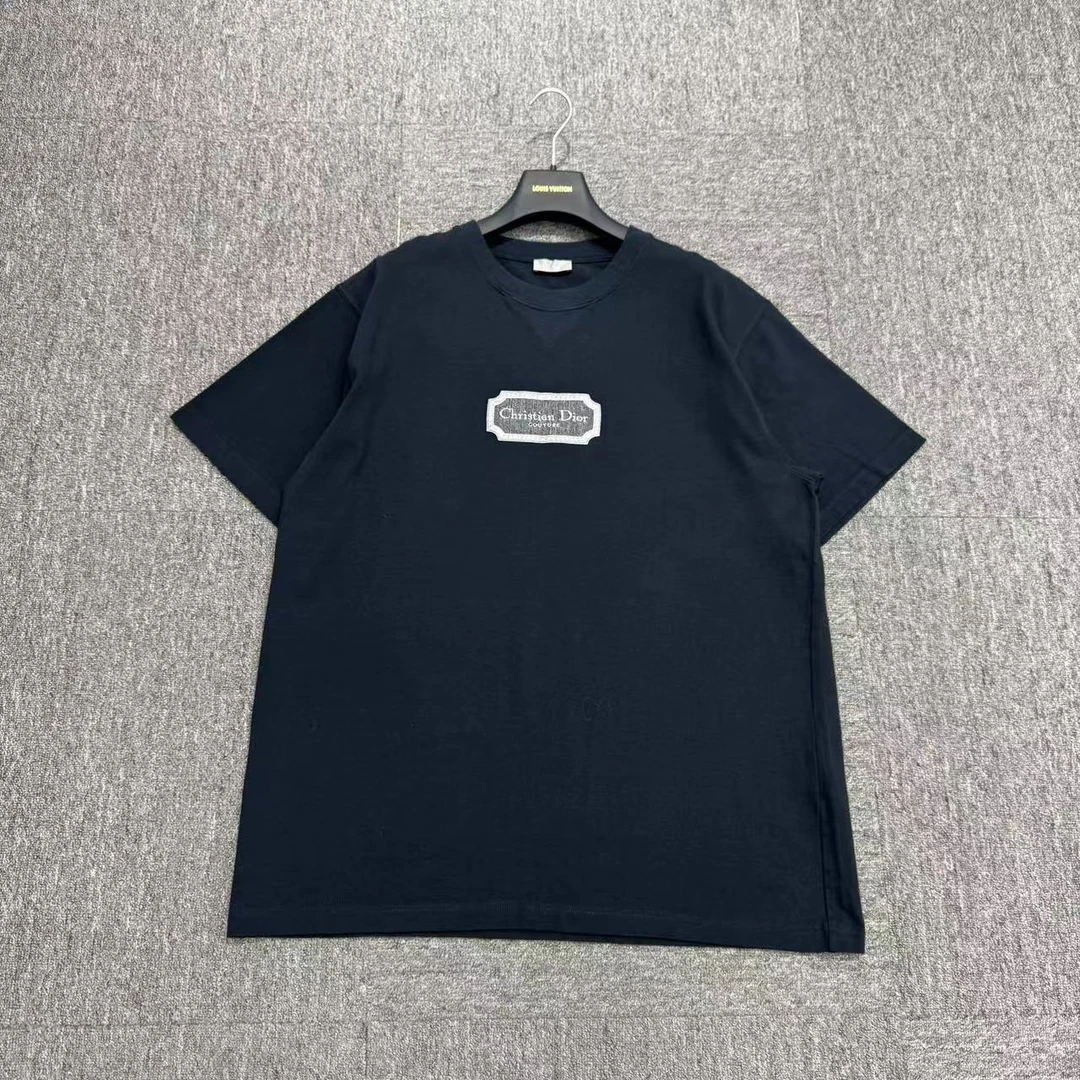 99新 DIOR/迪奥 刺绣徽标短袖/xl码/18799