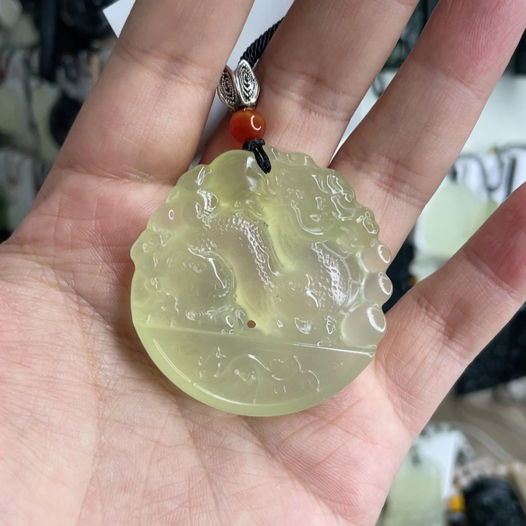 【闪购商品】岫玉颈饰未镶嵌北*龙