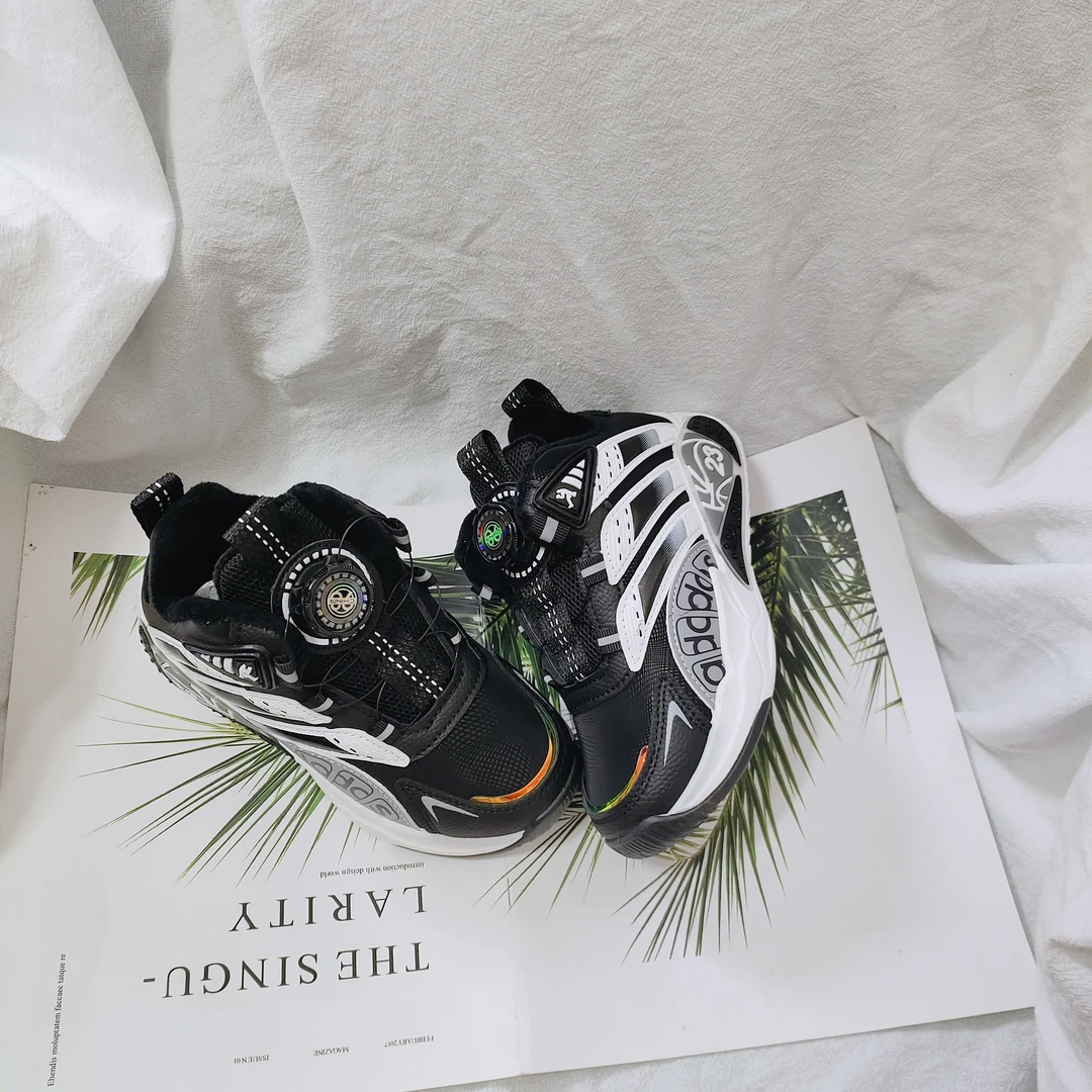 27-38 冬季加绒男童休闲百搭鞋子二棉老爹鞋童鞋 90/91