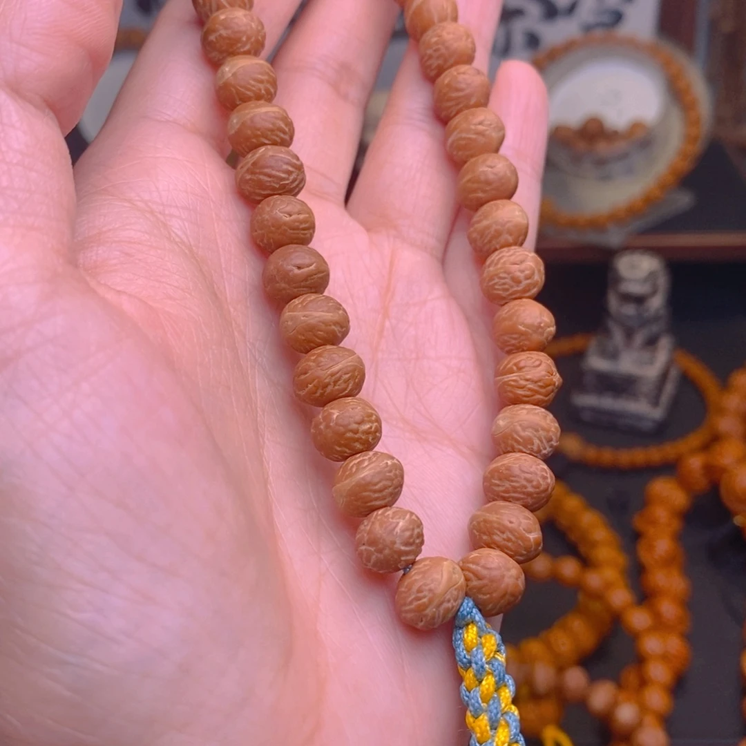 桃核手串龙文桃核09