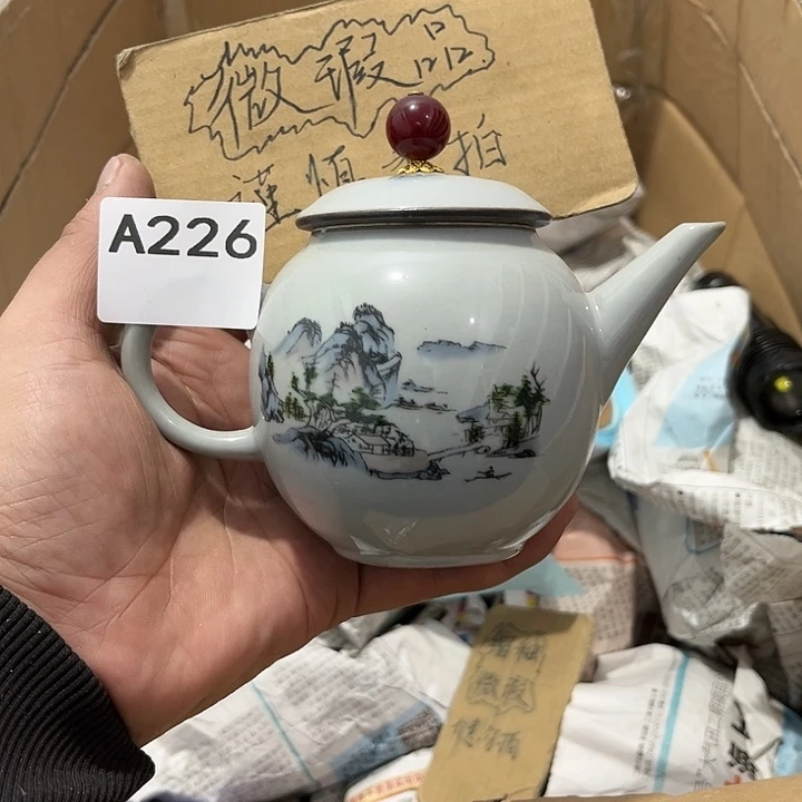 茶具默认微瑕瓷器、茶具、壶、摆件，介意勿拍